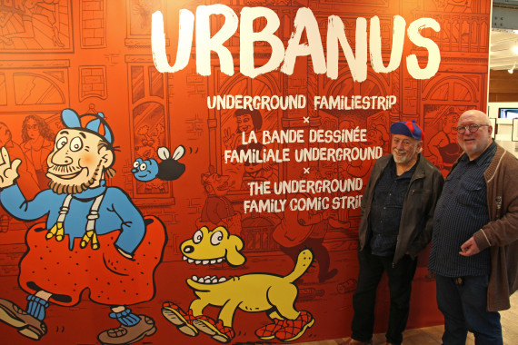 "Urbanus, underground familiestrip" - Urbanus en Willy Linthout - © Daniel Fouss/Stripmuseum test