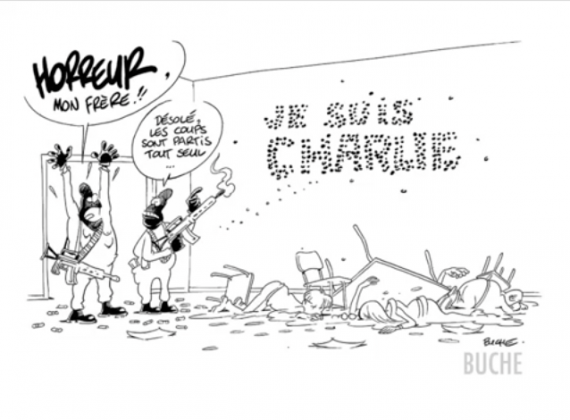Tribute to Charlie Hebdo -  test