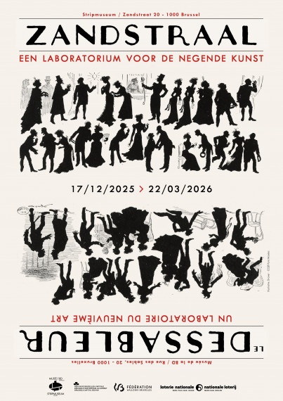 Zandstraal - Een laboratorium voor de negende kunst -  test