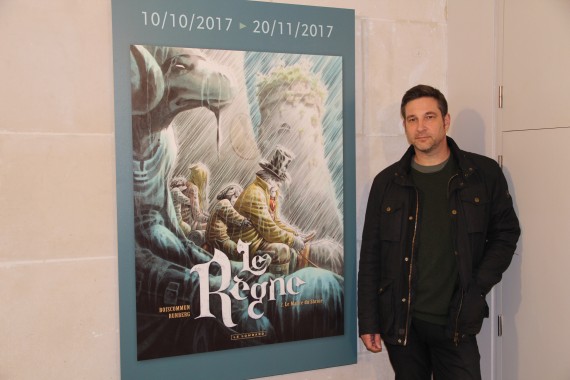 Sylvain Runberg, scénariste - © Daniel Fouss / Musée de la BD test