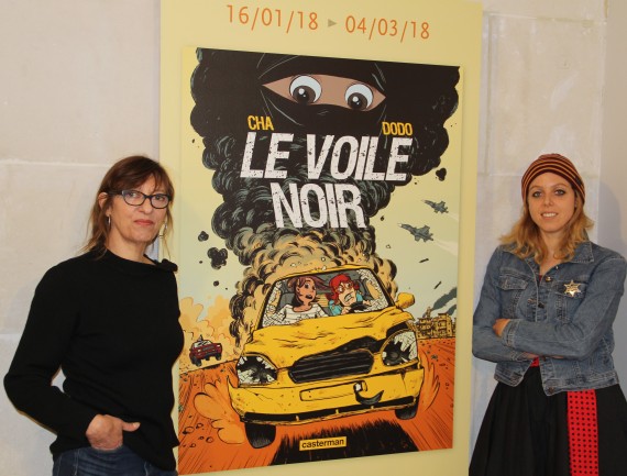 Le voile noir by Dodo and Cha - © Daniel Fouss / Comics Art Museum test