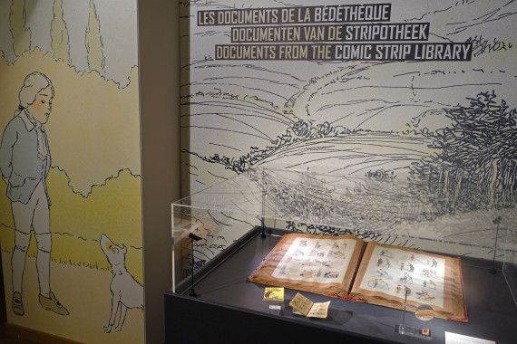 Zandstraal - Een laboratorium voor de negende kunst - © Daniel Fouss / Stripmuseum test