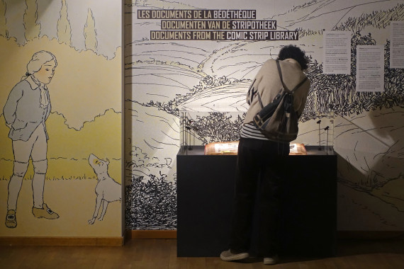 Zandstraal - Een laboratorium voor de negende kunst - © Daniel Fouss / Stripmuseum test
