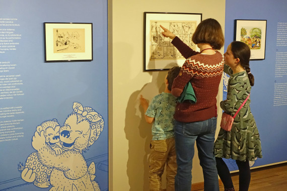 Pol. Een beertje van alle tijden. - © Daniel Fouss / Stripmuseum test