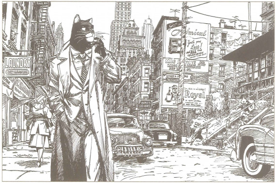 Juanjo Guarnido - ©Blacksad, Juanjo Guarnido et Díaz Canales, Dargaud test