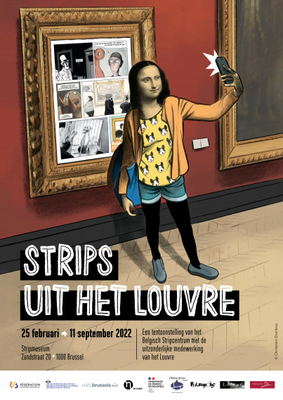 Strips uit het Louvre -  test
