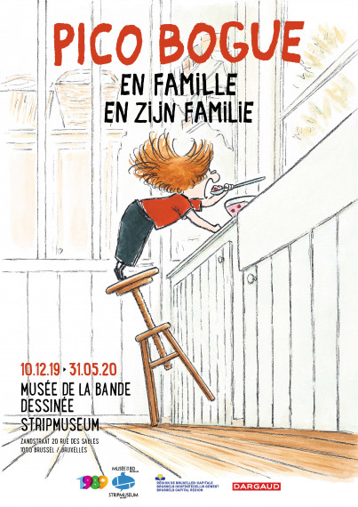 Pico Bogue en zijn familie - AFFICHE NL/FR -  test