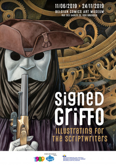 Signed Griffo - POSTER - Illustrating for the Scriptwriters test