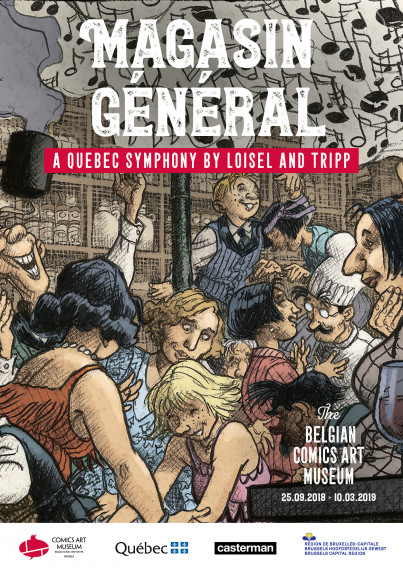 Affiche EN - "Magasin Général, de symfonie uit Quebec van Loisel en Tripp" test