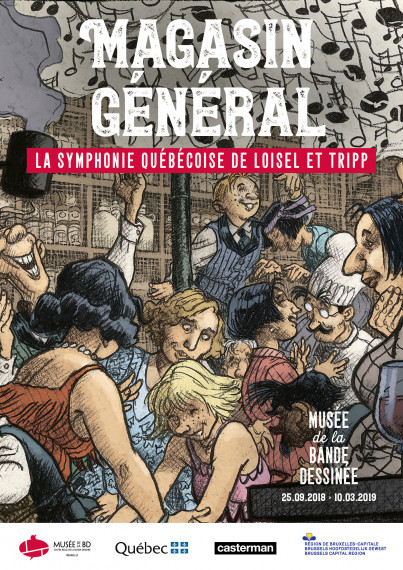 Affiche FR - "Magasin Général, de symfonie uit Quebec van Loisel en Tripp" test