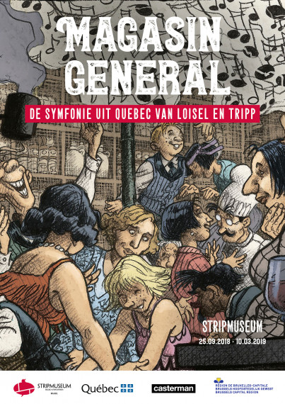 Affiche NL - "Magasin Général, de symfonie uit Quebec van Loisel en Tripp" test