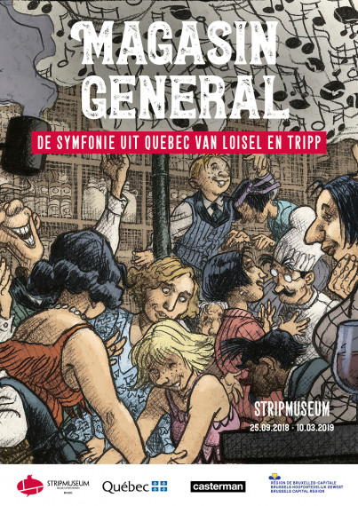 Poster NL - "Magasin Général, A Quebec Symphony by Loisel and Tripp" test