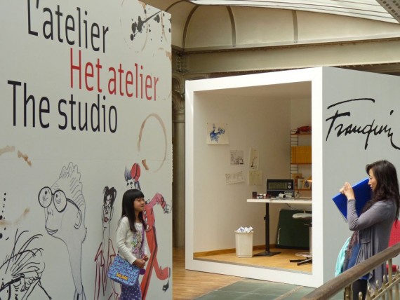 L’atelier de Franquin, Jijé, Morris et Will -  test