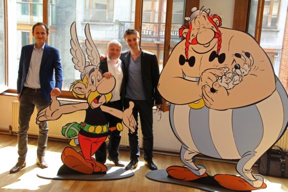 Asterix en de Belgen - © Daniel Fouss / Stripmuseum test