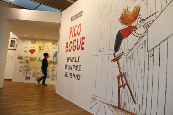 Pico Bogue en famille - © Daniel Fouss/Musée de la BD test