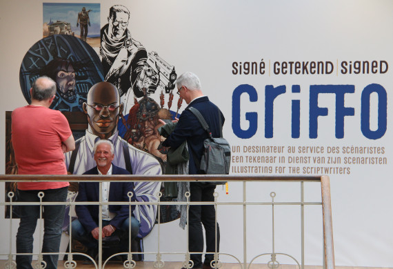 Griffo - © Daniel Fouss/Comics Art Museum test