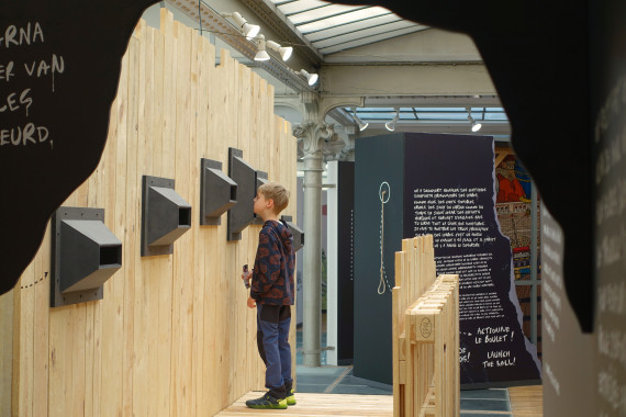 Alleen - © Daniel Fouss / Stripmuseum test