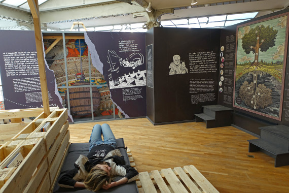 Alleen - © Daniel Fouss / Stripmuseum test