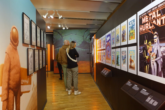 Métal Hurlant - © Daniel Fouss / Stripmuseum test