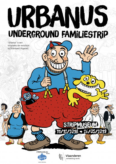 Urbanus, underground familiestrip - Affiche NL test
