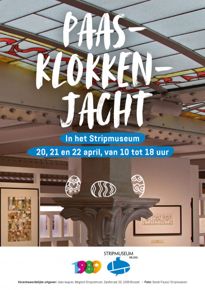 20 tot 22 april: De Grote Paasklokkenjacht van het Stripmuseum! -  test