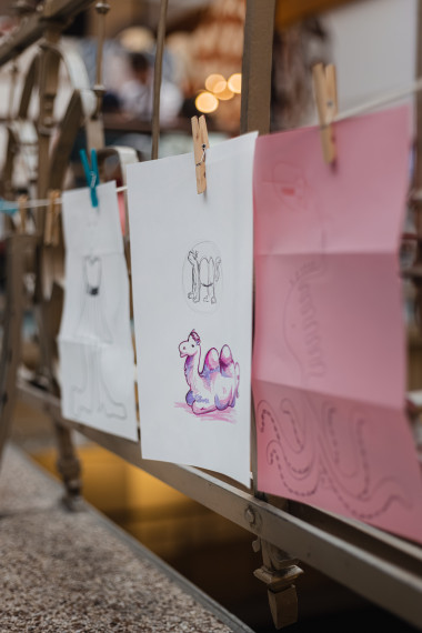 Onze jongste kunstenaars in tentoonstelling -  test