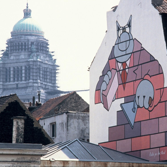 Maak kennis met de Brusselse stripmuren! - © Stripmuseum - Daniel Fouss test