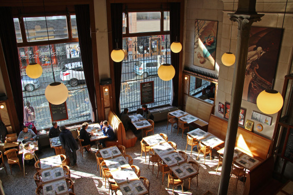 Jaarlijkse sluiting Brasserie - © Photo Daniel Fouss / Musée de la BD test