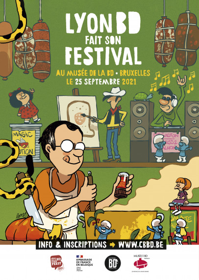 Lyon BD fait son festival au Musée de la BD de Bruxelles! -  test