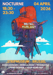 Métal Hurlant avond in het Stripmuseum